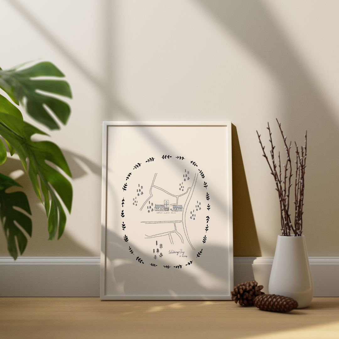 Illustration - personalised map